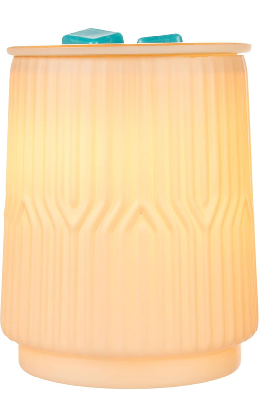Scentsationals Modern Wax Melt Warmer, for Scented Wax Melts - Cera - Contemporary Fragrance Warmer for Cubes and Tarts