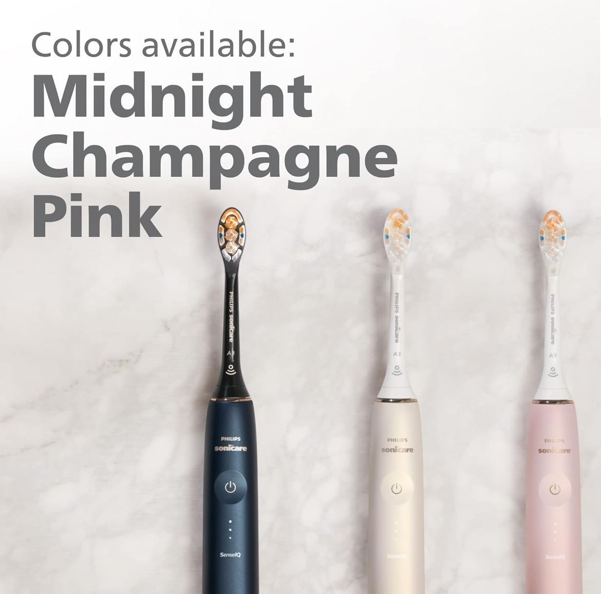 Philips Sonicare 9900 Prestige Herlaaibare Elektriese Kragtandeborsel met SenseIQ - (Sjampanje)