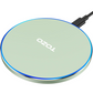 New Anti-Slip Wireless Charger 15W Max Fast Charging Pad Compatible w/ iPhone,Samsung Galaxy