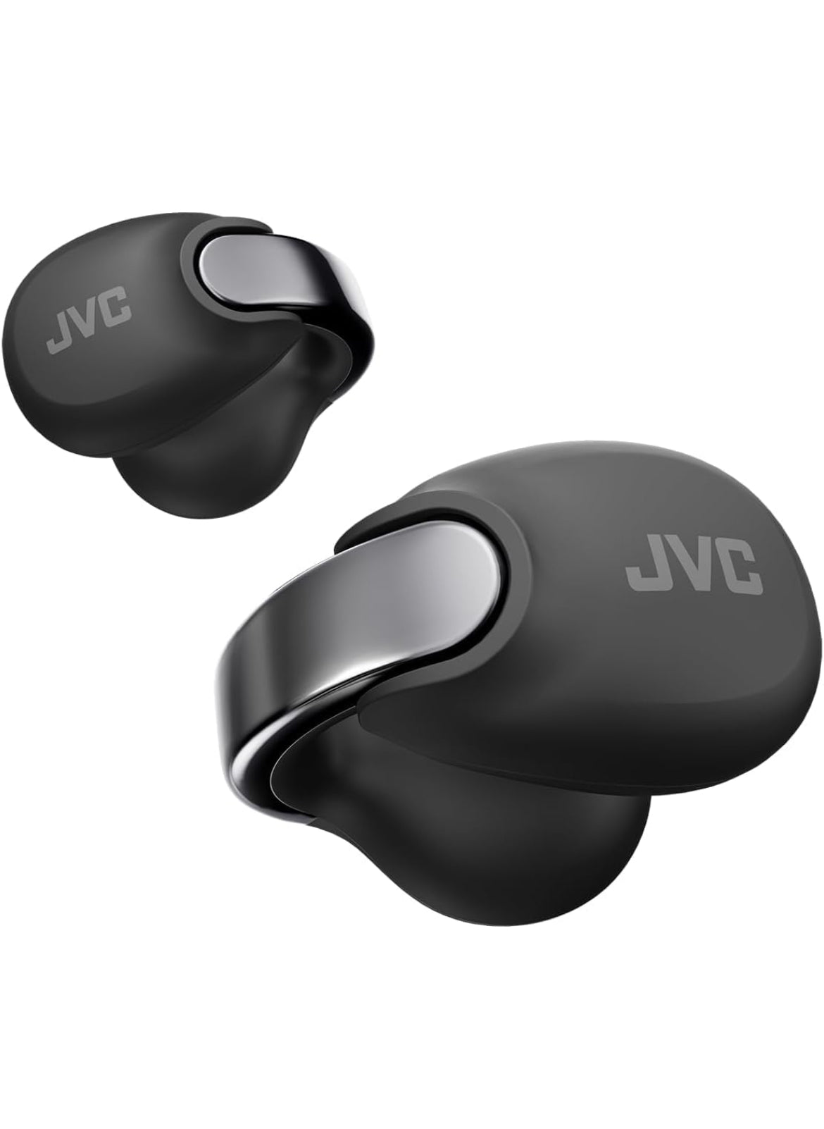 JVC Nearphones Oopoor Ware Draadlose Oorfone - Oopoor-oorknoppies - Bluetooth 5.3-24H Speeltyd - IPX4 Waterbestand - Ingeboude Mik - Bewustheid & Gemak - Oorknip-oorknoppies - HANP1T