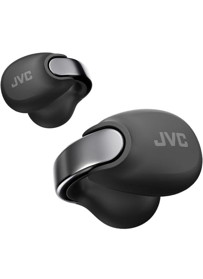 JVC Nearphones Oopoor Ware Draadlose Oorfone - Oopoor-oorknoppies - Bluetooth 5.3-24H Speeltyd - IPX4 Waterbestand - Ingeboude Mik - Bewustheid & Gemak - Oorknip-oorknoppies - HANP1T
