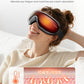 Eyeris 1 Eye Massager w/ Heat for Migraine, Smart Sleep Mask for Dry Eyes Relax, Reduce Strain - Black