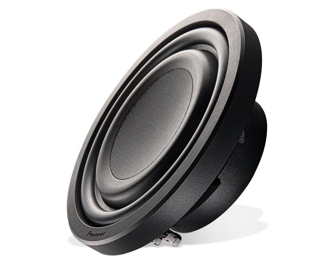 Pioneer Z-Series TS-Z10LS4 Shallow-Mount 10" Subwoofer 1300W Max
Shallow-Mount Design, Deep Bass in Tight Spaces, Compact, Slim, Truck/Car Subwoofer