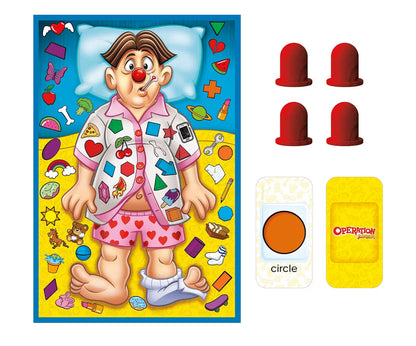 Hasbro Gaming Operation Junior Board Game | Operation Game for Younger Kids | Ages 3 and Up | 2 to 4 Players | Preschool Games | Fun Games for Preschoolers