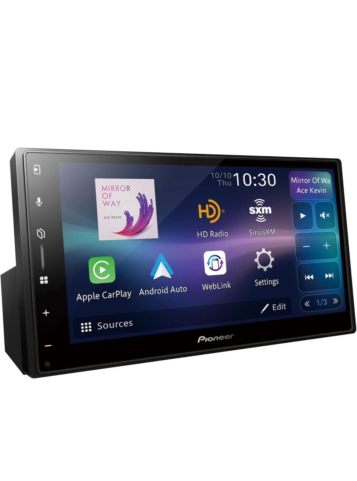Pioneer DMH-W3050NEX 6.8" Capacitive Touchscreen Double Din Car Stereo
Digital Multimedia Receiver, Wireless Apple CarPlay & Android Auto, Bluetooth, Backup Cam, Maestro, HD Radio, Hi-Volt RCA