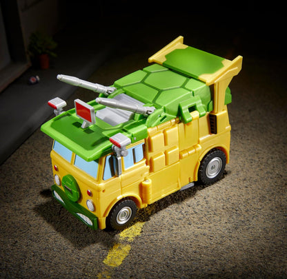 Transformers Collaborative Teenage Mutant Ninja Turtles x Toy Party Wallop, 7-duim Aksiefiguur, 8+