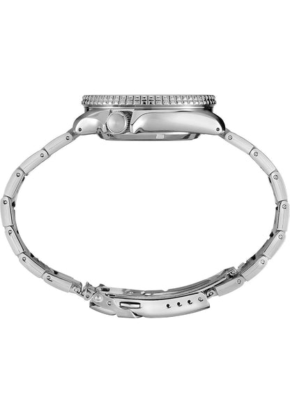 SEIKO Outomatiese Horlosie 5 Sport - Dag/Datum Kalender, LumiBrite Wysers en Merkers, en Roterende Ring, 100m Waterbestand - Groen