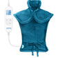 Back Heating Pad for Back Pain Relief - Neck and Shoulder Heat Pad, Auto Shut Off - (Blue)
