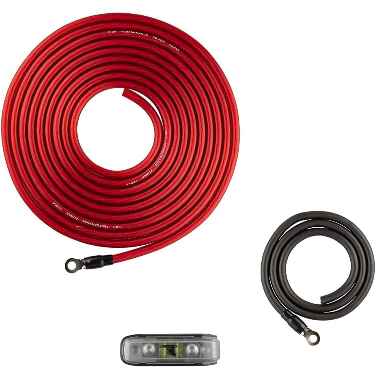 DS18 AK4 Complete 4 Gauge CCA Amplifier Installation Wiring Kit