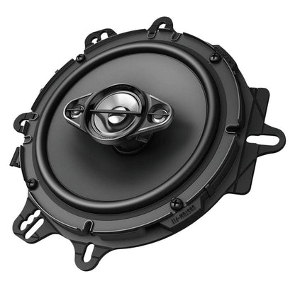 PIONEER TS Reeks 4-rigting Motoroudioluidsprekers, Volreeks, Helder Klankgehalte, Maklike Installasie en Verbeterde Basrespons, 6-1/2” Luidsprekers