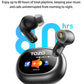 NC20 Pro Active Noise Cancelling Wireless Earbuds with Smart Touch Screen, LDAC Hi-Res Audio, Stereo Bass, 6 Mics AI Call Ear Buds, 80H Playtime, IPX8 Waterproof (Titanium Black)