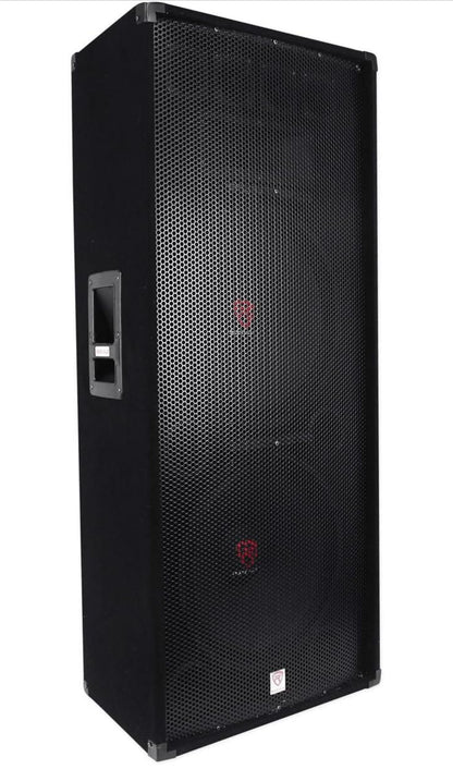 Rockville RSG15-2 Dubbele 15” 3000 Watt 3-rigting Passiewe DJ/Pro Oudioluidspreker