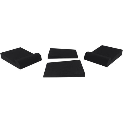 Rockville Paar APM5W 5.25" 2-rigting 250W Aangedrewe USB Studio Monitor Luidsprekers+Pads