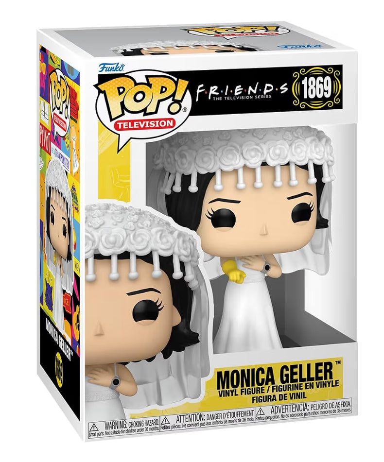 Funko Pop! TV Series Friends - Monica Geller - Wedding Dress - Collectible Vinyl Figure