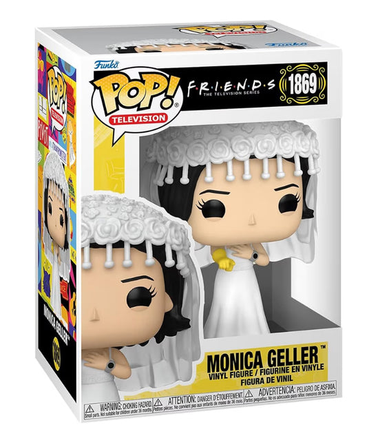 Funko Pop! TV Series Friends - Monica Geller - Wedding Dress - Collectible Vinyl Figure