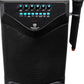 Rockville 8 INCHES Portable Rechargeable PA Speaker w Bluetooth + Wireless Mic - NEW
