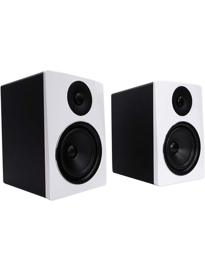 Rockville 2 APM6W 6.5" 350W Aangedrewe Ateljeemonitors+Staanders+Kussings+Oorfone
