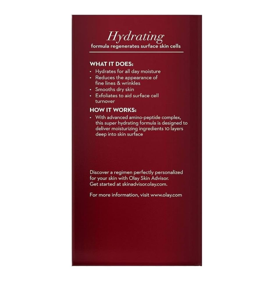 Olay Regenerist Diep Hydrasie Herleefende Room Bevogtiger (1.7 fl oz)