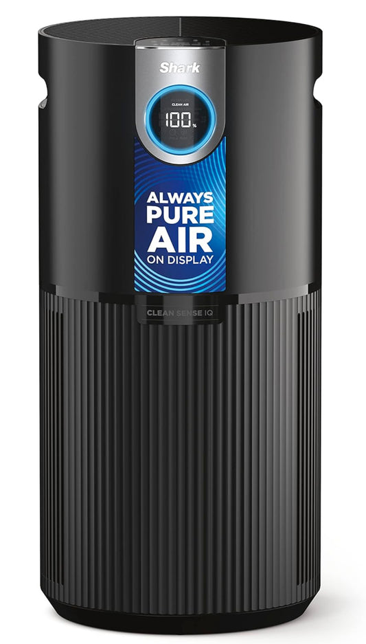 Shark AP1000 Clean Sense Air Purifier MAX, Allergies, HEPA Filter, 1100 Sq Ft, XL Room