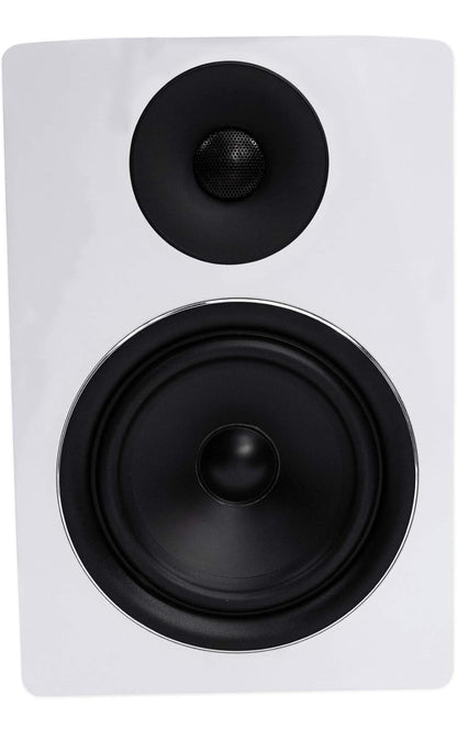 Rockville (2) APM6W 6.5" Aangedrewe Studio Monitors+Aktiewe 10" Subwoofer+Staanders+Kussings