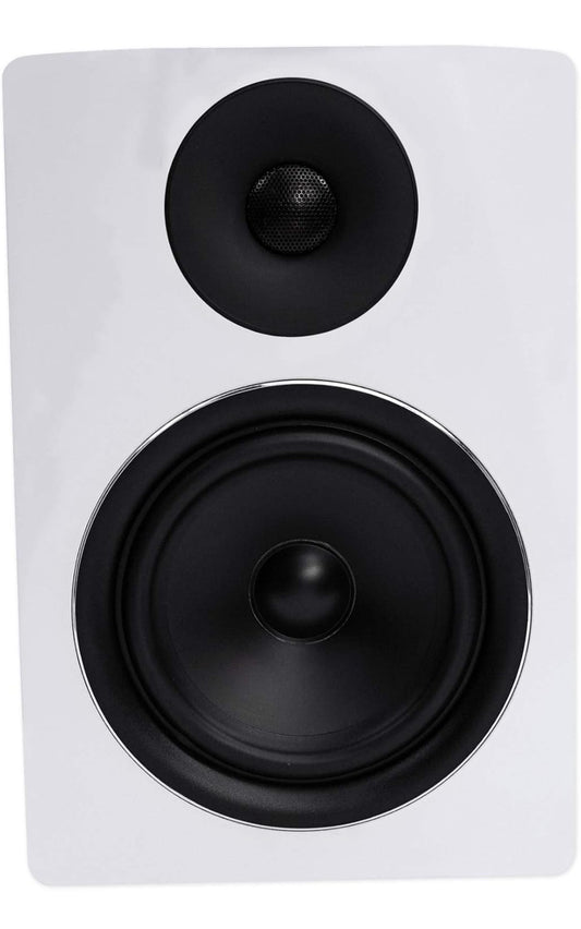 Rockville (2) APM6W 6.5" Aangedrewe Studio Monitors+Aktiewe 10" Subwoofer+Staanders+Kussings