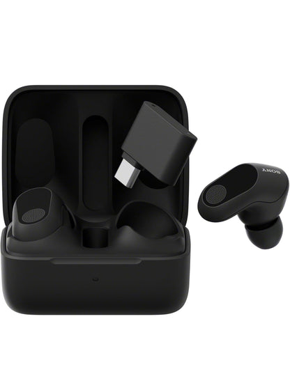 Sony INZONE Buds Draadlose Speletjies-oordopjes, Ideaal vir PlayStation® 5, vir PC/PS5/Switch/Mobile, 48 Uur Battery met Houer, Geraaskansellasie, 360 Ruimtelike Klank, 2.4GHz - Swart