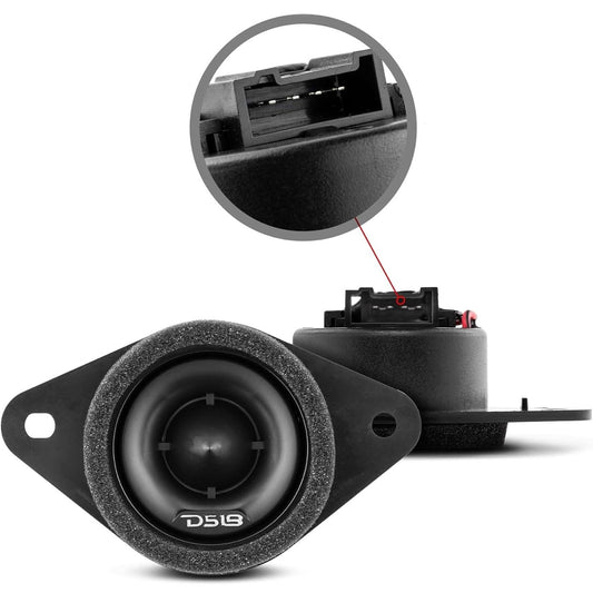 DS18 PRO-ST OEM Upgrade Bullet Compression Tweeters w/ Crossovers 1.9" (Pair)