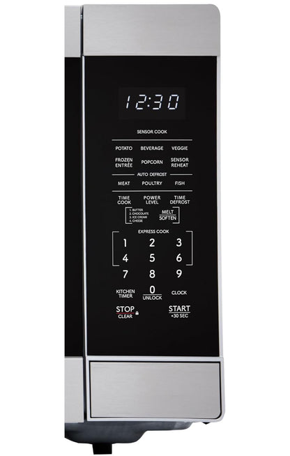 Sharp SMC1662KS 1.6 cu. ft. 1100W Stainless Steel Countertop Microwave Oven
1100 Watt, Removable 13.6" Carousel Turntable
