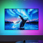Govee TV LED Backlight, RGBIC Smart LED Strip Lights for 55-65 Inch TVs, Bluetooth and Wi-Fi APP Control, Works with Alexa & Google Assistant, Music Sync, 99+ Scene Modes, Adapter