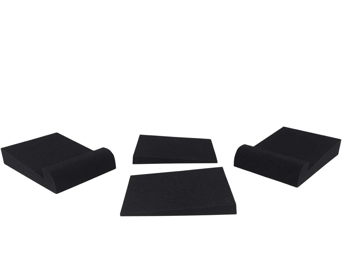 Rockville 2 DPM5W Dual Powered 5.25" 300w Active Recording Studio Monitors+Pads