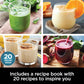 Ninja BN301 Nutri-Blender Plus Compact Personal Blender, 900-Peak-Watt Motor (3) 20 oz. To-Go Cups, (2) Spout-Lids (1) Storage-Lid, Dishwasher Safe - Silver