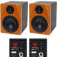 Rockville (2) DPM5C Dual Powered 5.25" 300 Watt Active Studio Monitor Speakers