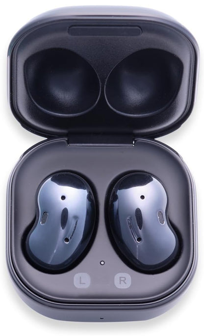 Samsung Galaxy Buds Live, Draadlose Oorfone m/Aktiewe Geraaskansellasie, Mystic Black, Internasionale Weergawe