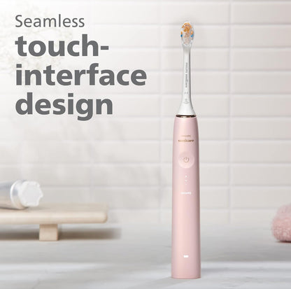 Philips Sonicare 9900 Prestige Herlaaibare Elektriese Kragtandeborsel met SenseIQ - (Pienk)