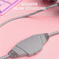 Black Shark Gaming Headset All-in-1 Gaming Headphones with Ultra-Clear Bendable Mic - Pink