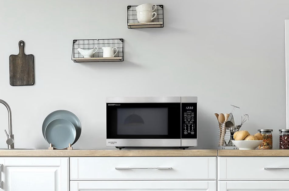 Sharp SMC2266KS 2.2 cu. ft. 1200W Stainless Steel Countertop Microwave Oven
Stainless Steel, Removable 16.5" Carousel Turntable