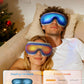 New Limited Edition Eye Massager with Heat and Cooling, Eyeris 3 Voice Control, Eye Care Sleep Mask - Blue