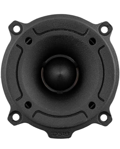DS18 PRO-TW120B PRO Tweeter in Swart - 3" 240W Maks 4 Ohms, Ingeboude Crossover - (Paar)