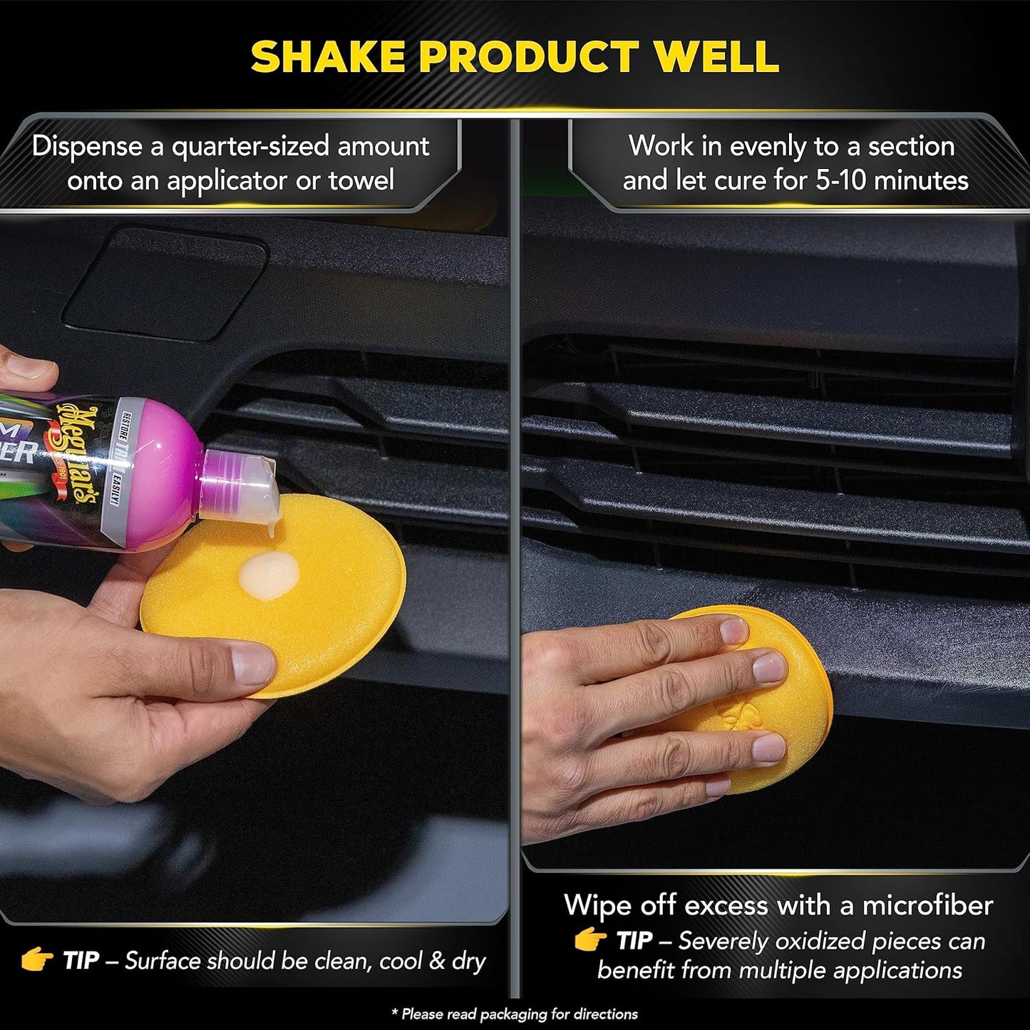 Meguiar's Hybrid Ceramic Motorkap Plastiek Hersteller - (473 ml) Bottel