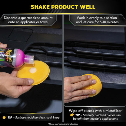 Meguiar's Hybrid Ceramic Motorkap Plastiek Hersteller - (473 ml) Bottel
