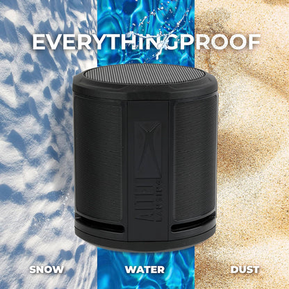 Altec Lansing HydraOrbit - Waterdigte Bluetooth-luidspreker, Liggewig en Draagbare Luidspreker vir Reis- en Buiteluggebruik, Swart