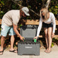 Igloo Trailmate 52Qt Wheeled Cooler, Insulated Hard Shell Ice Chest - Carbonite