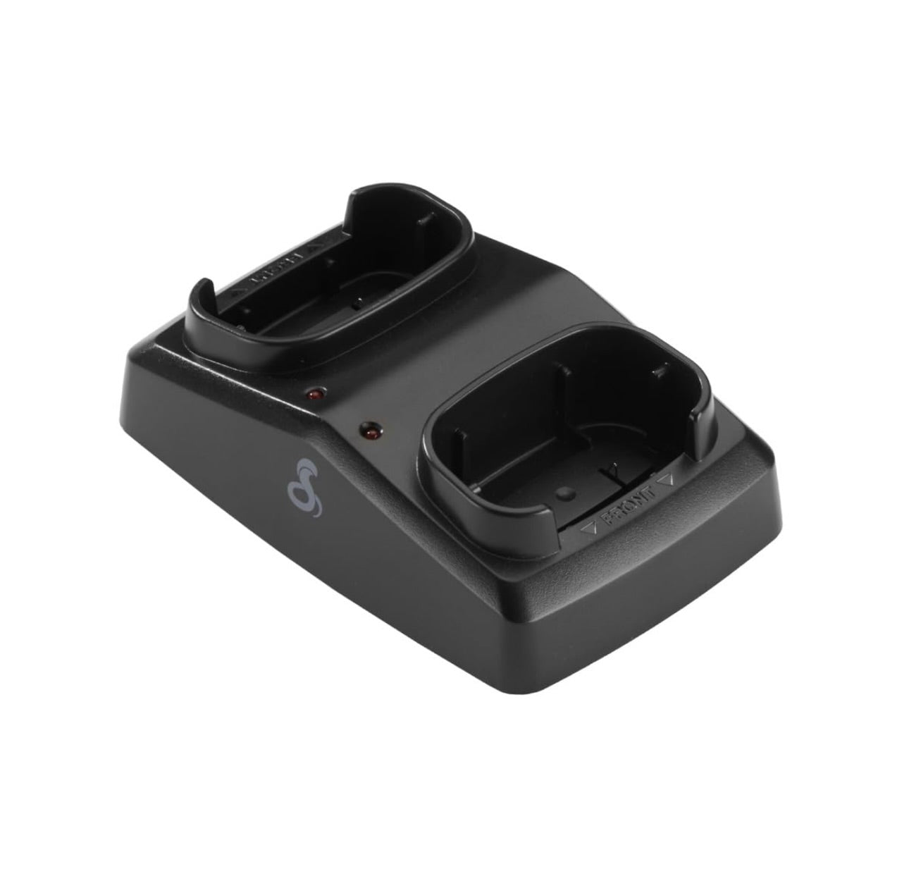 Cobra PX Professionele Walkie Talkie 2-rigting-laaistasie met UBS-laaikabel - Dubbele draagbare tafelbladlaaier, versoenbaar met PX650-besigheidsmodelle