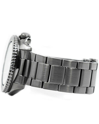SEIKO Outomatiese Horlosie 5 Sport - Dag/Datum Kalender, LumiBrite Wysers en Merkers, en Roterende Ring, 100m Waterbestand - Swart