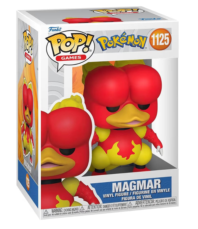 Funko Pop! Games: Pokemon - Magmar - Collectible Vinyl Figure