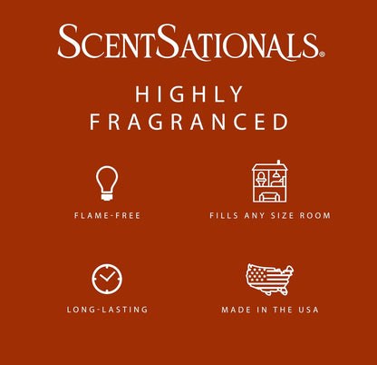 Scentsationals Wax Melts Strong Scent - Pumpkin Spice - Long Lasting Scented Melts for Warmers, 10oz (Pack of 4)