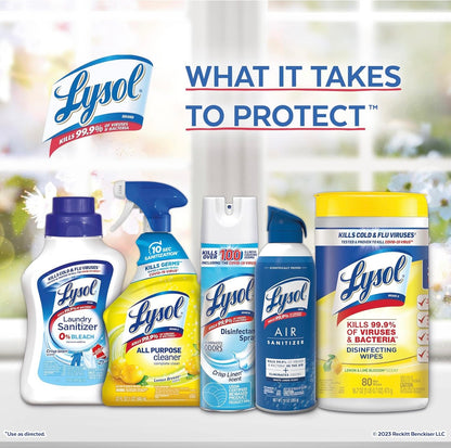 LYSOL Lugsaniteerderbespuiting, Vir Lugsanitasie en Reukuitskakeling, Ligter Bries, 295 ml (1)