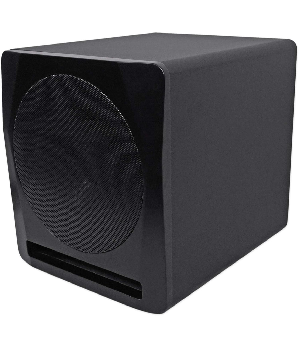 Rockville APM10B 10" 400 Watt Powered Studio Subwoofer Pro Sub + Acoustic Riser