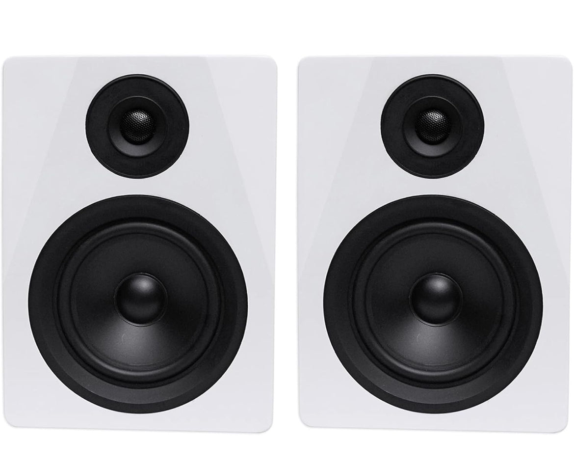 Rockville (2) DPM5W Dual Powered 5.25" 300 Watt Active Studio Monitor Speakers