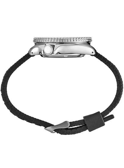 SEIKO 5 Sports Manshorlosie Swart 42.5mm Vlekvrye Staal - Nuut